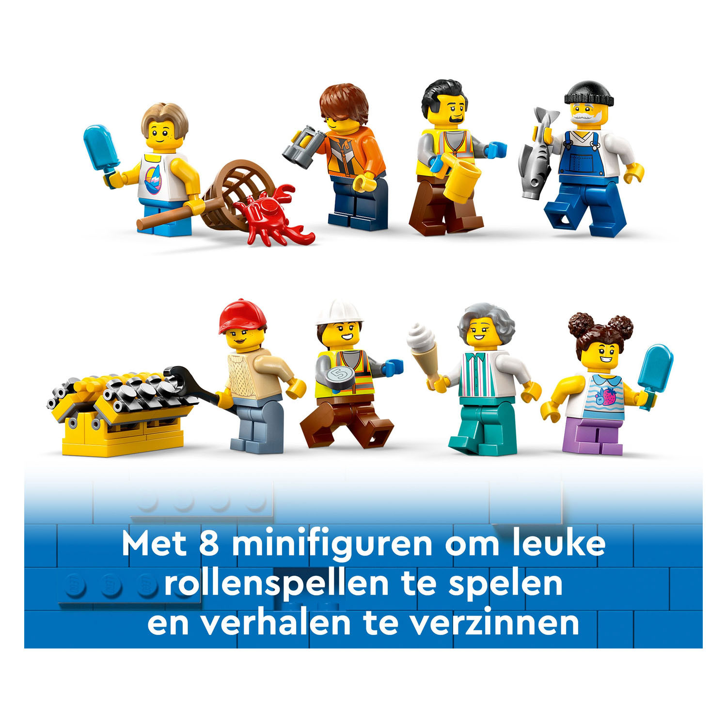 LEGO City 60422 Haven met Vrachtschip