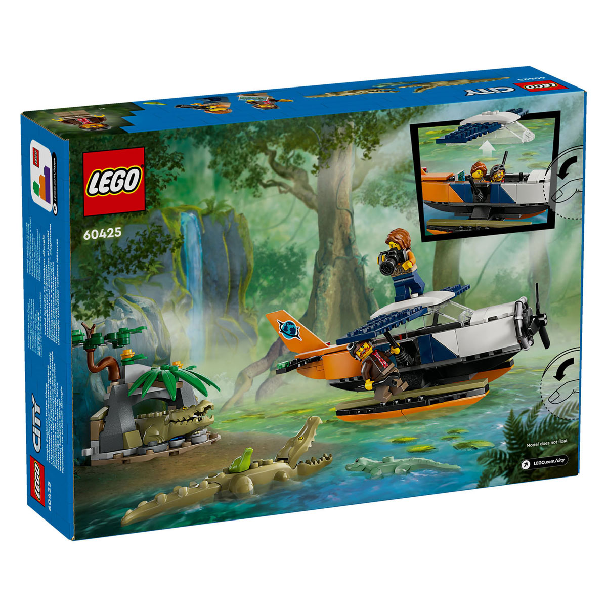 LEGO City 60425 Jungle Explorers: Wasserflugzeug