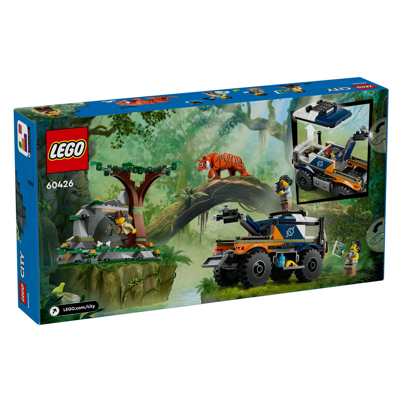 LEGO City 60426 Les explorateurs de la jungle : le camion tout-terrain