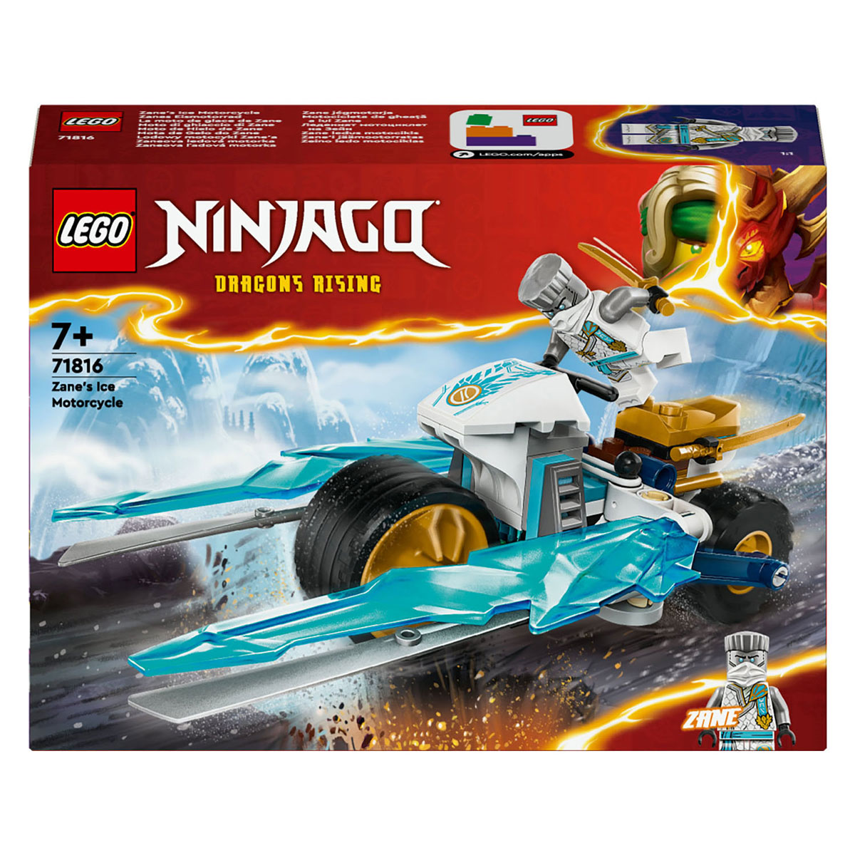 LEGO Ninjago 71816 La moto sur glace de Zane