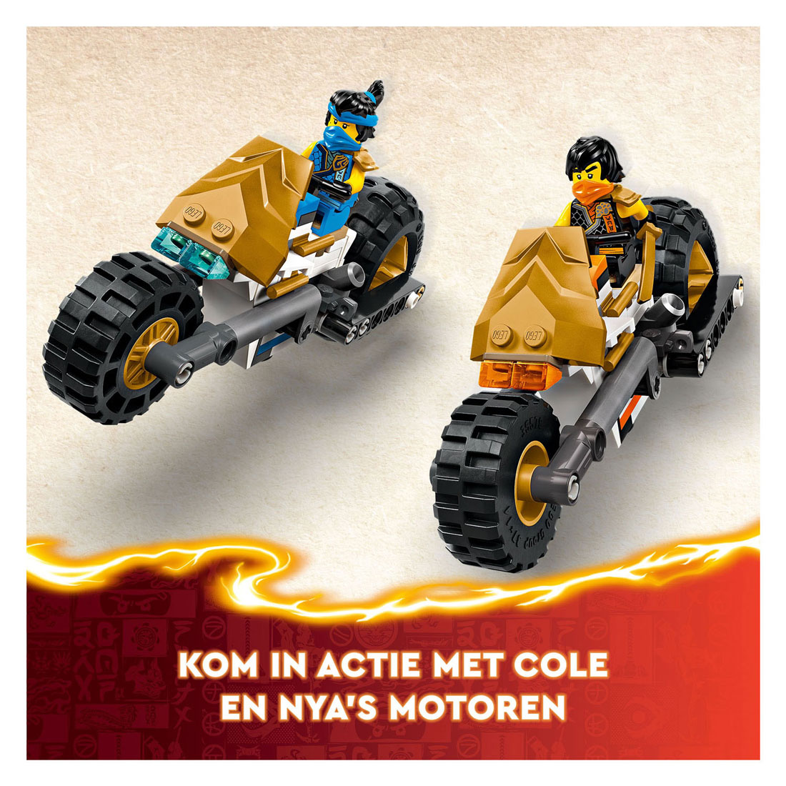 LEGO Ninjago 71820 Véhicule combiné de l'équipe Ninja