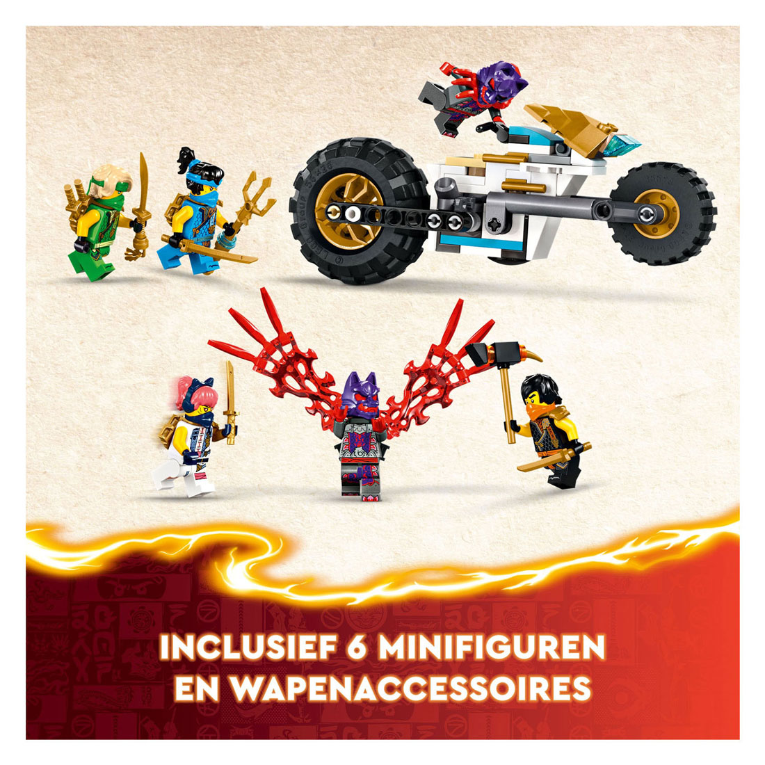 LEGO Ninjago 71820 Véhicule combiné de l'équipe Ninja