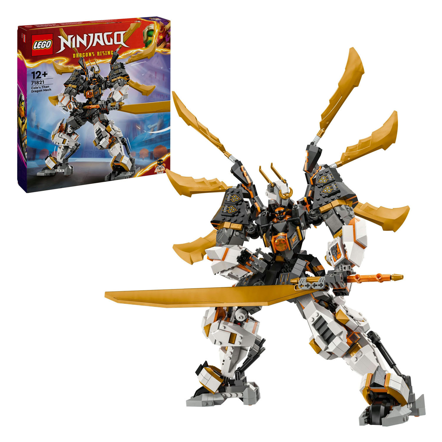 LEGO Ninjago 71821 Le robot dragon géant de Cole