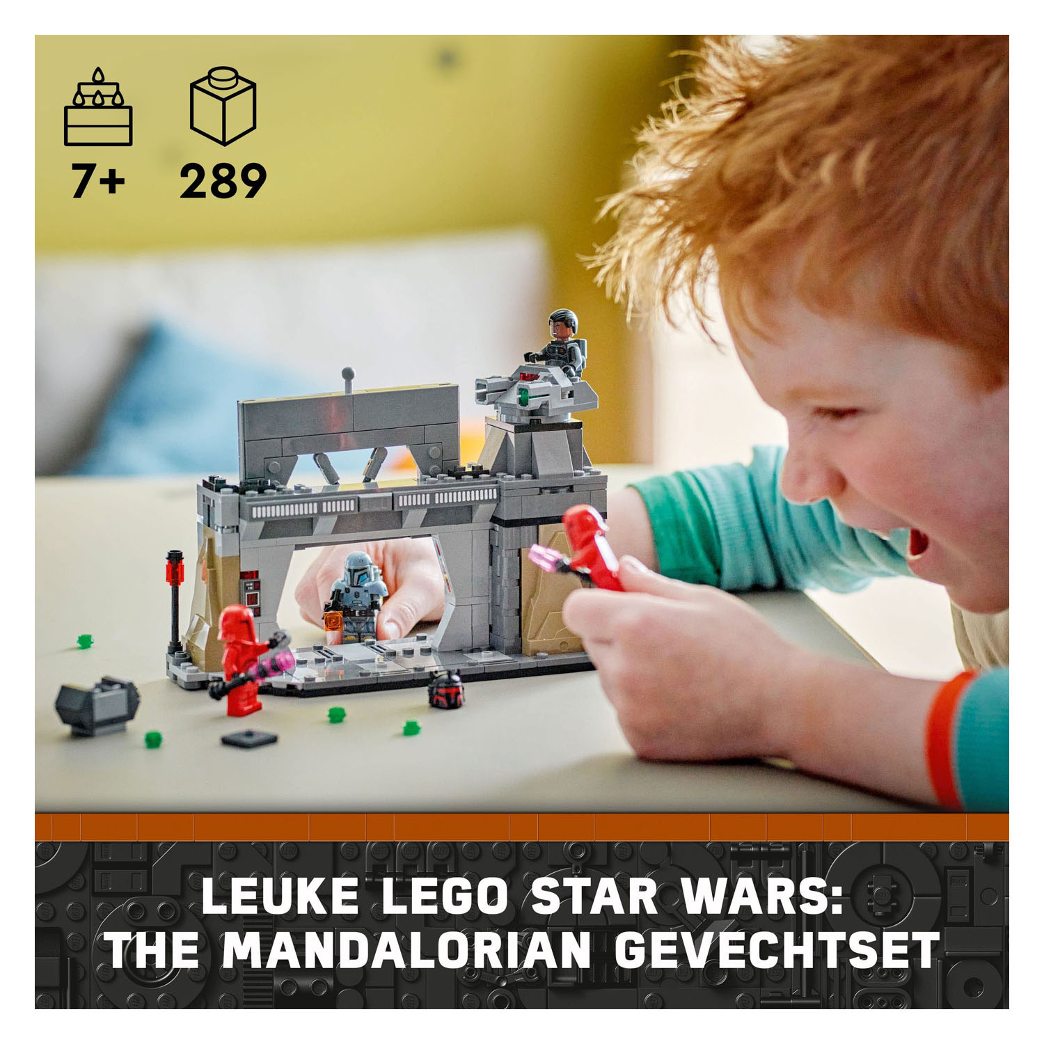 LEGO Star Wars 75386 Paz Vizsla en Moff Gideon Duel