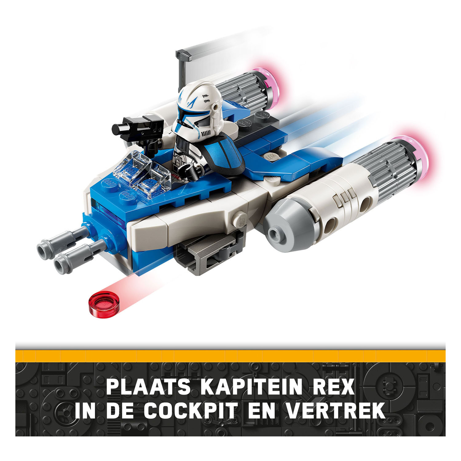 LEGO Star Wars 75391 Microvaisseau Capitaine Rex Y-Wing