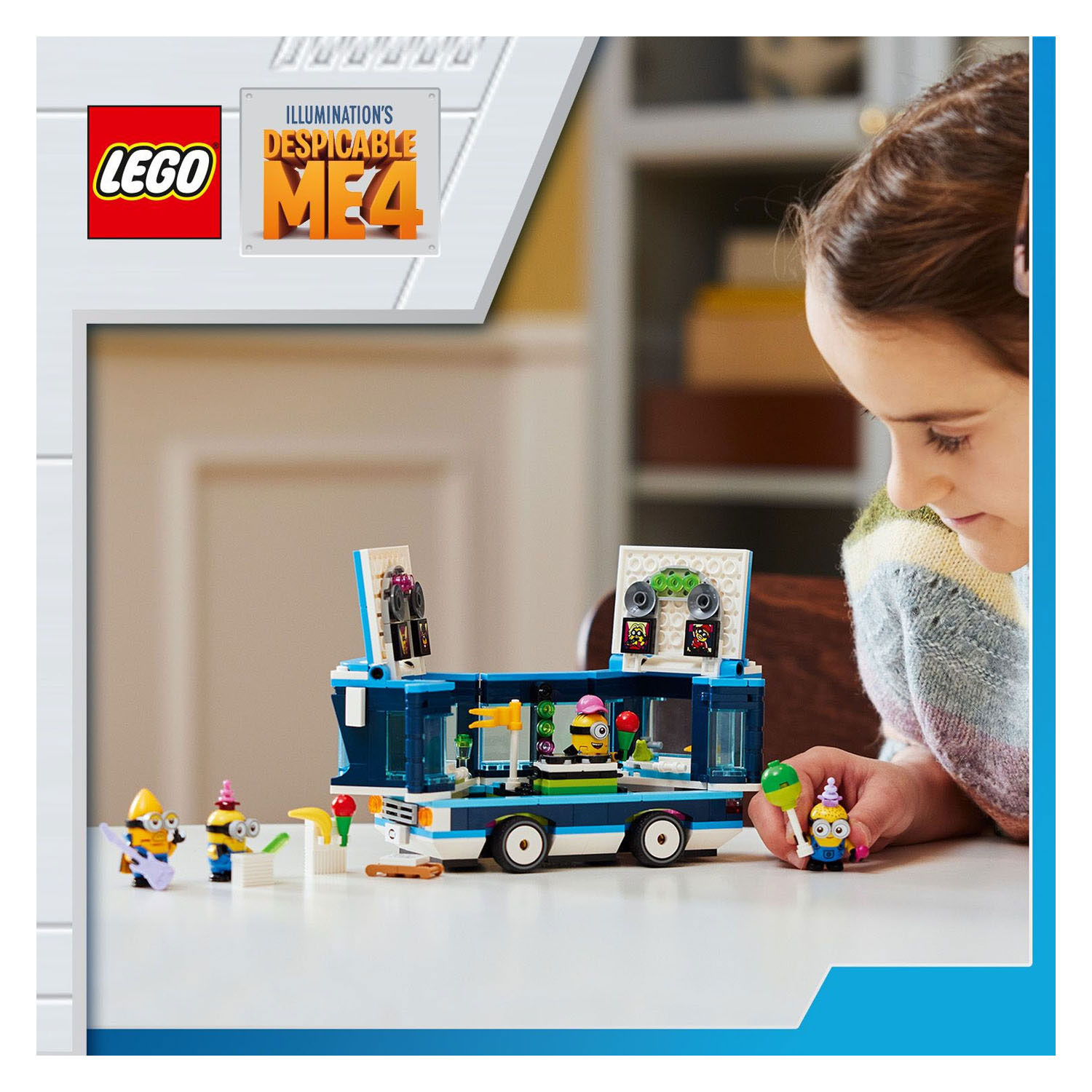 LEGO Despicable Me 75581 Le bus de la fête musicale des Minions