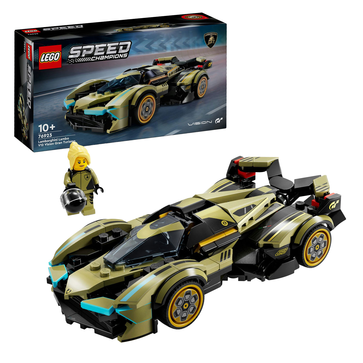 LEGO Speed ​​​​Champions 76923 Supercar Lamborghini Lambo V12 Vision GT