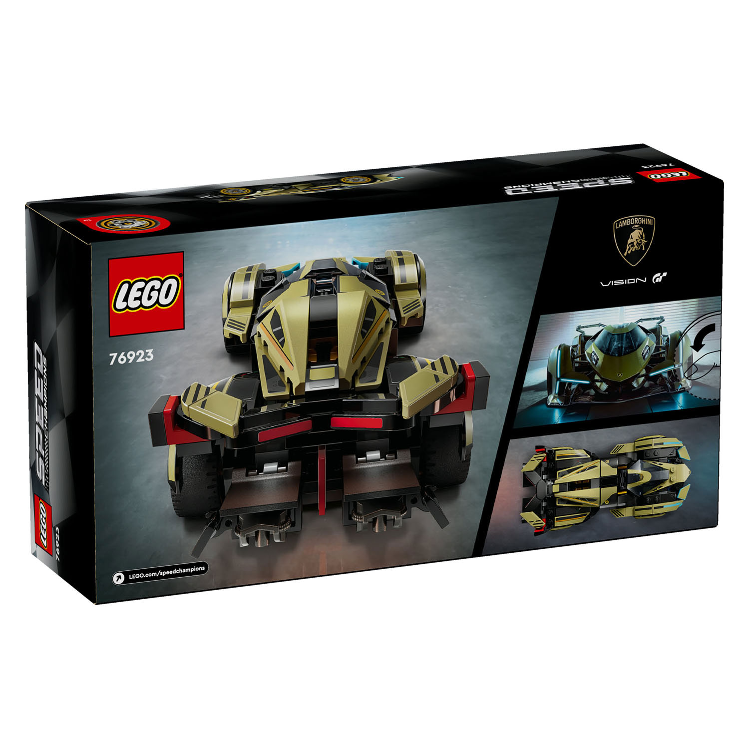 LEGO Speed Champions 76923 Lamborghini Lambo V12 Vision Gt Supercar