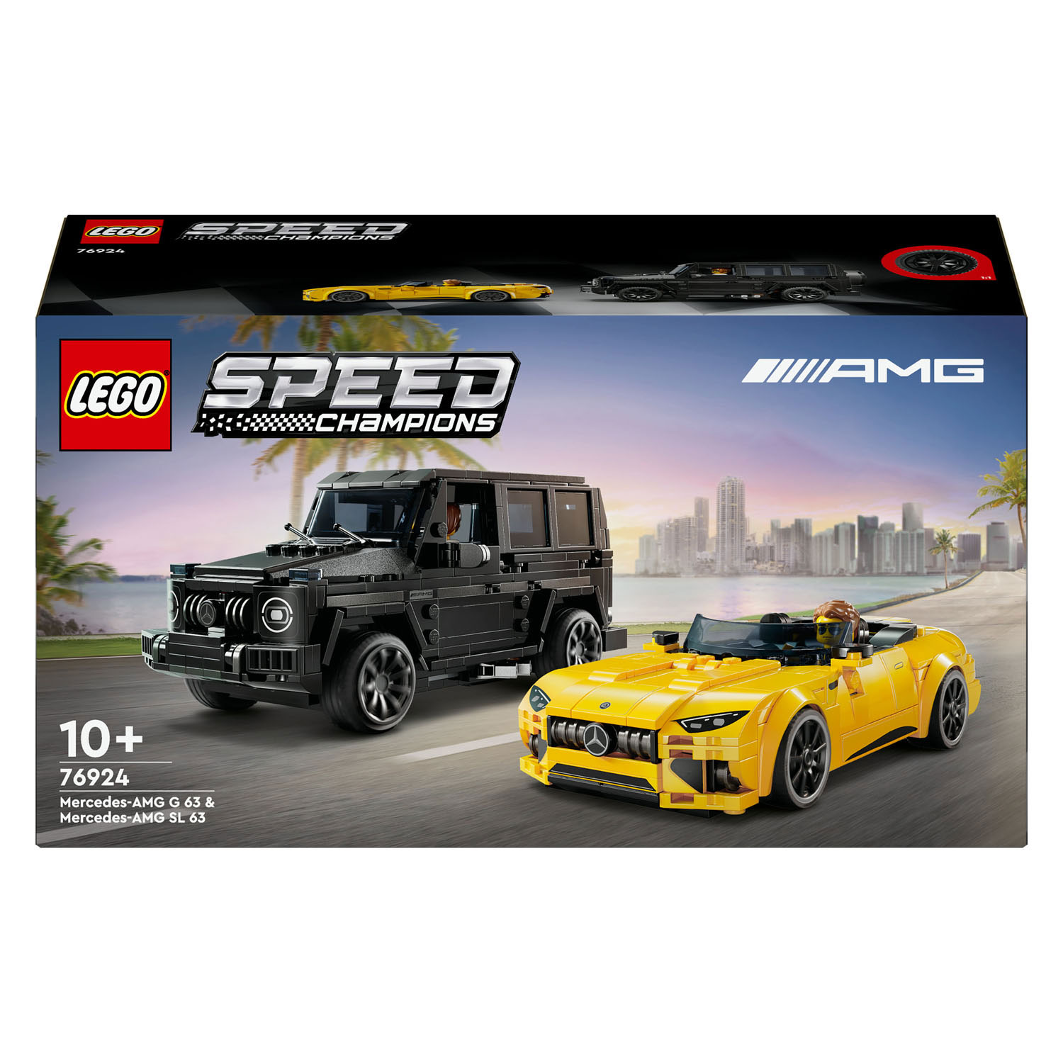 LEGO Speed ​​​​Champions 76924 Mercedes-Amg G 63 et Mercedes-Amg Sl 63