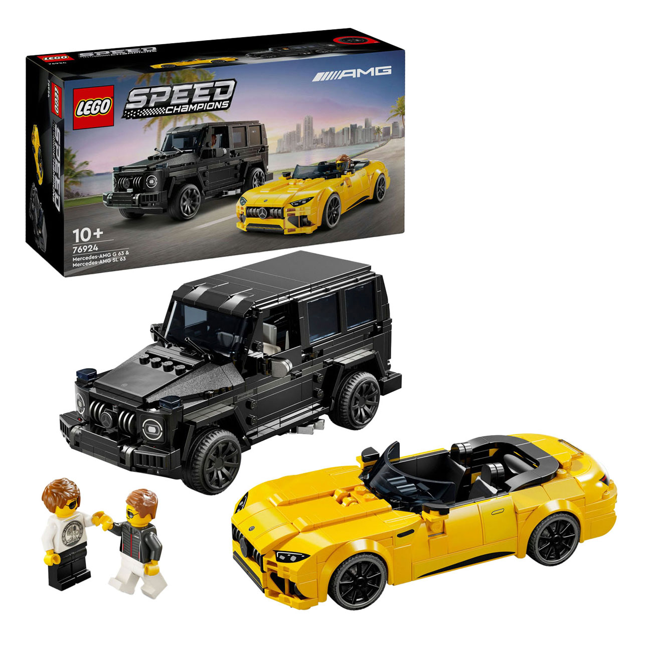 LEGO Speed ​​​​Champions 76924 Mercedes-Amg G 63 et Mercedes-Amg Sl 63