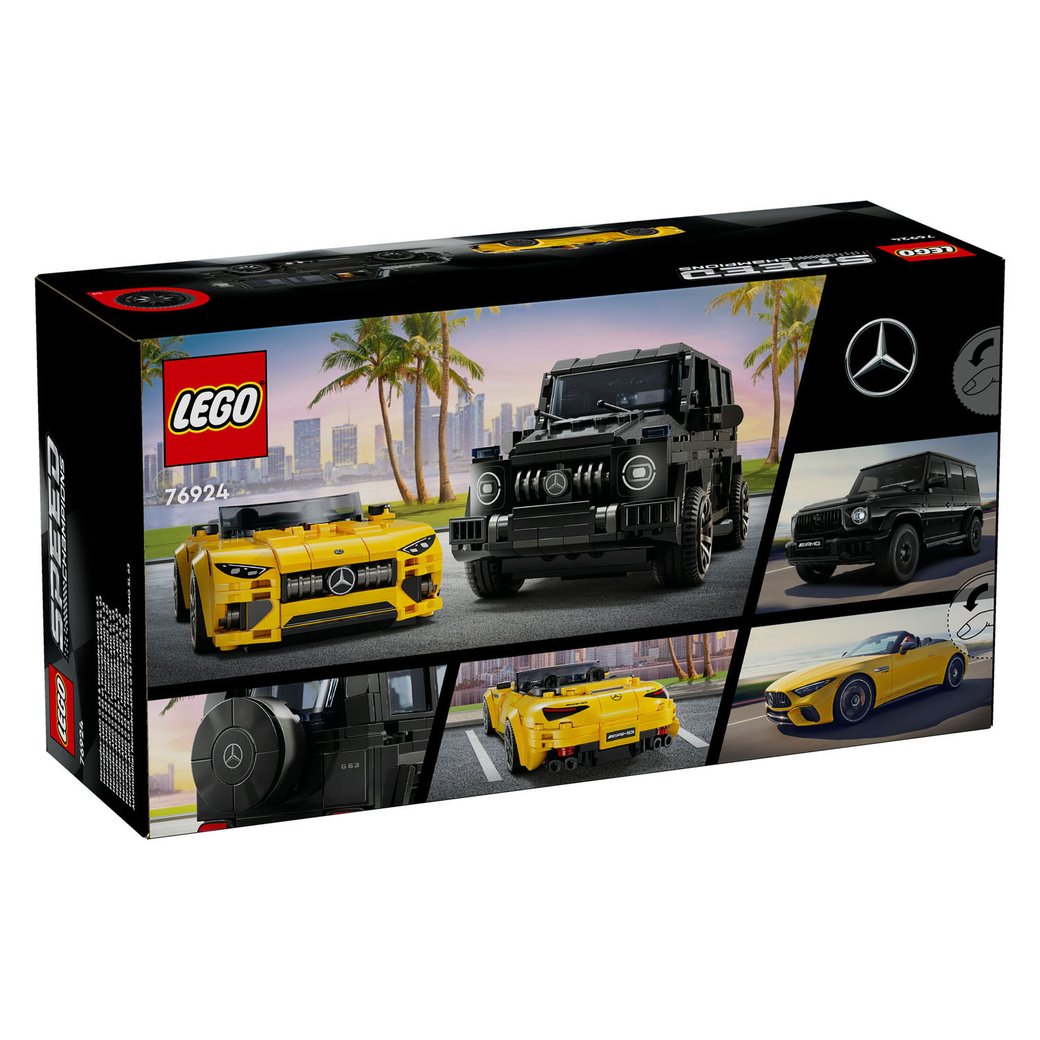 LEGO Speed ​​​​Champions 76924 Mercedes-Amg G 63 et Mercedes-Amg Sl 63