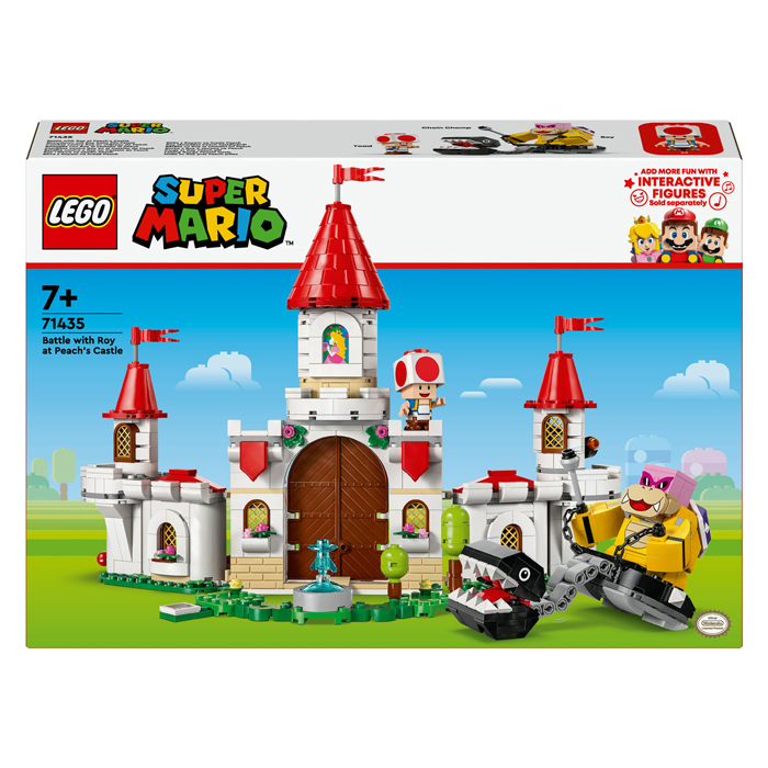 LEGO Super Mario 71435 Kampf mit Roy im Peach' Castle