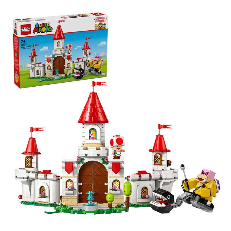 LEGO Super Mario 71435 La bataille avec Roy au château de Peach