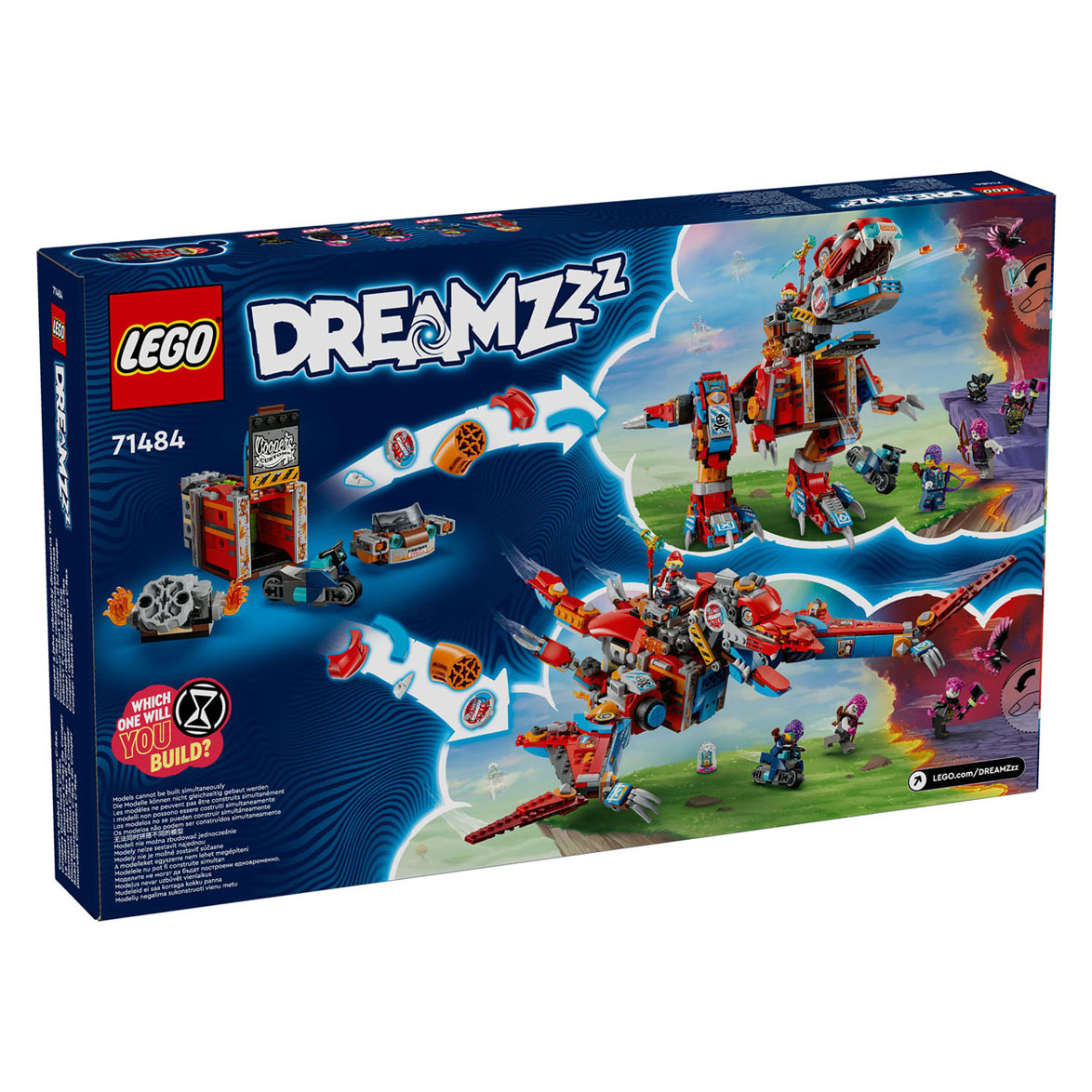 LEGO DREAMZzz 71484 Coopers Robotdinosaurus C. Rex