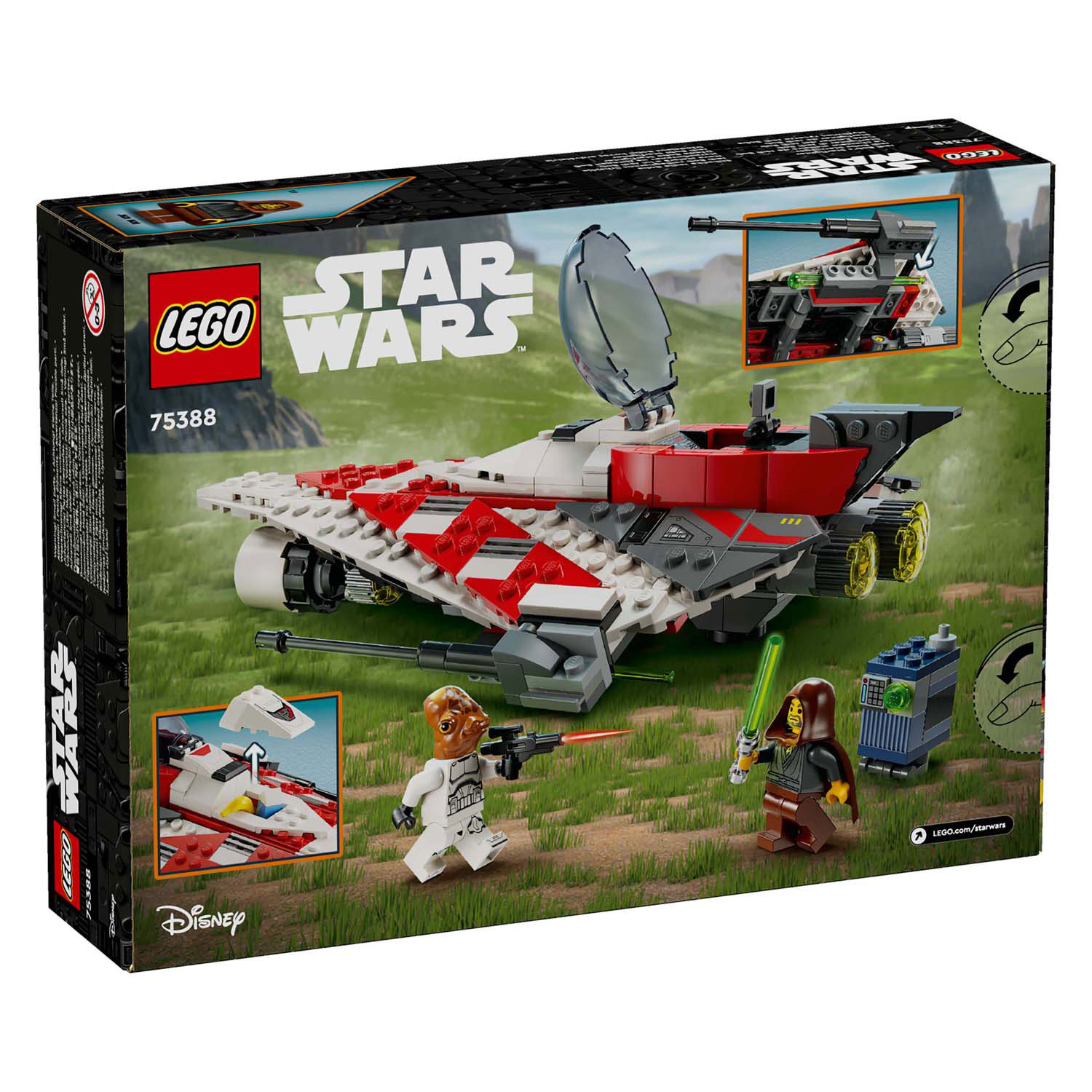 LEGO Star Wars 75388 Le chasseur stellaire de Jedi Bob