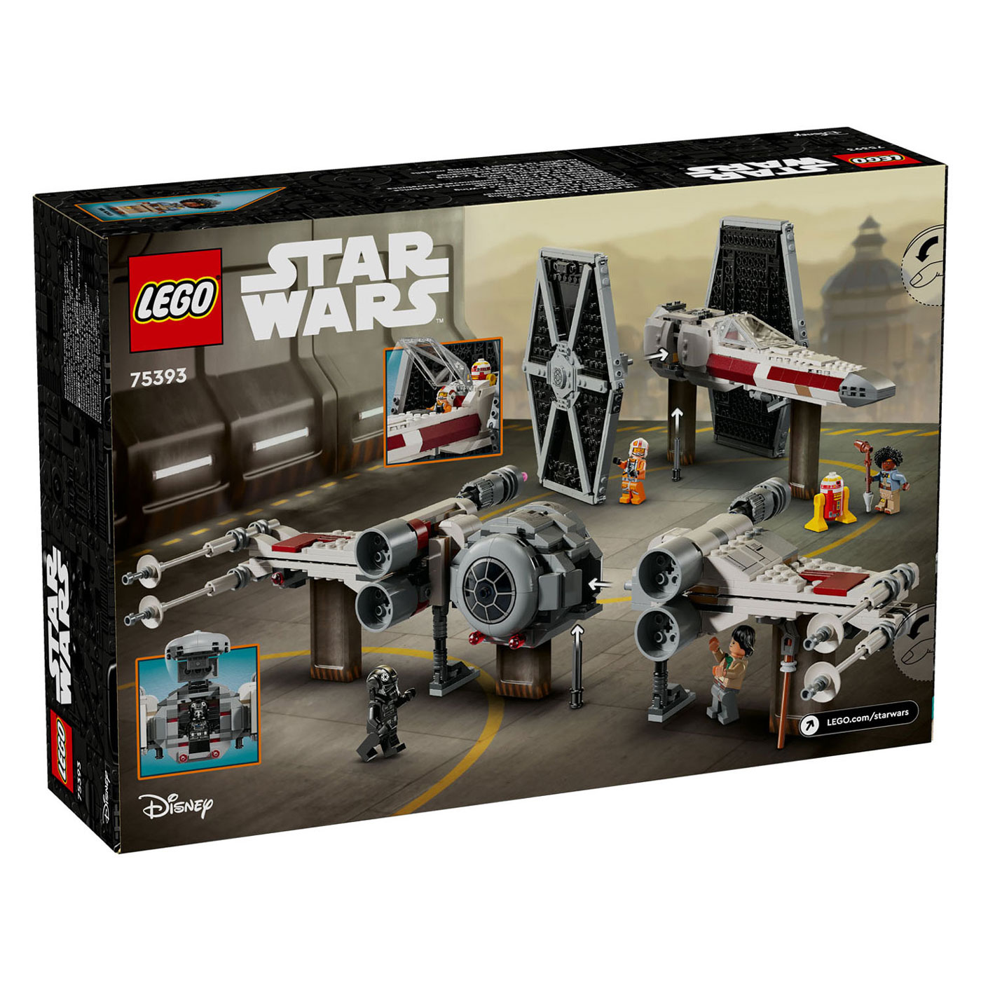 LEGO Star Wars 75393 Tie Fighter und X-Wing Combi