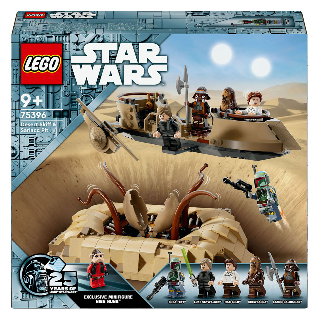 LEGO Star Wars 75396 Skiff du désert et fosse Sarlacc