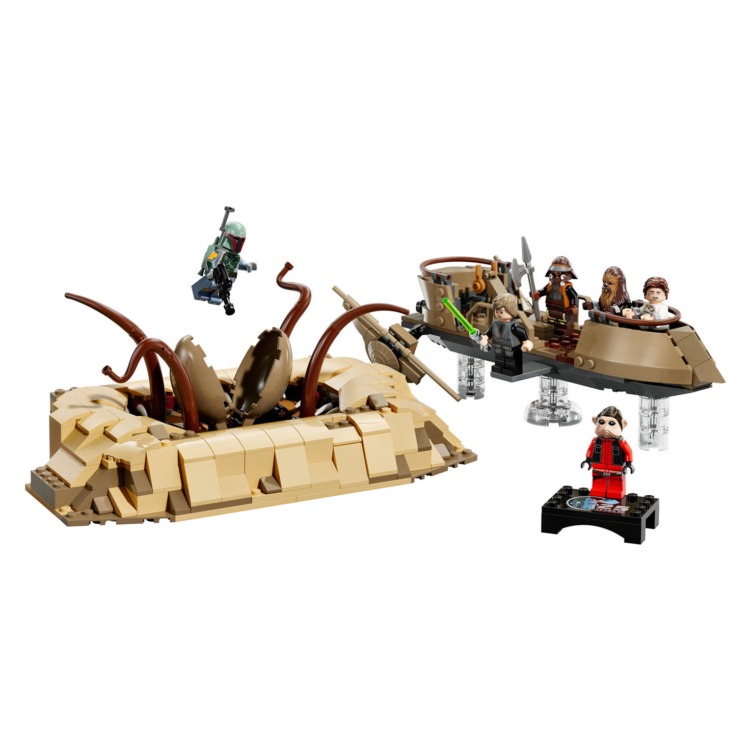 LEGO Star Wars 75396 Skiff du désert et fosse Sarlacc