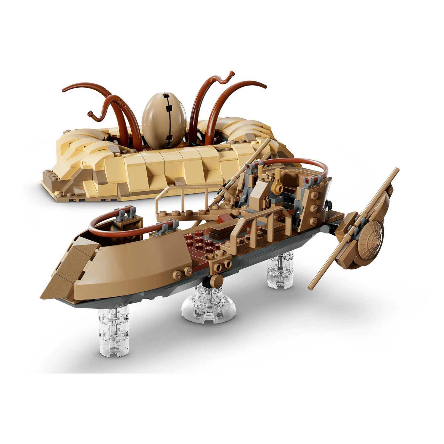 LEGO Star Wars 75396 Skiff du désert et fosse Sarlacc