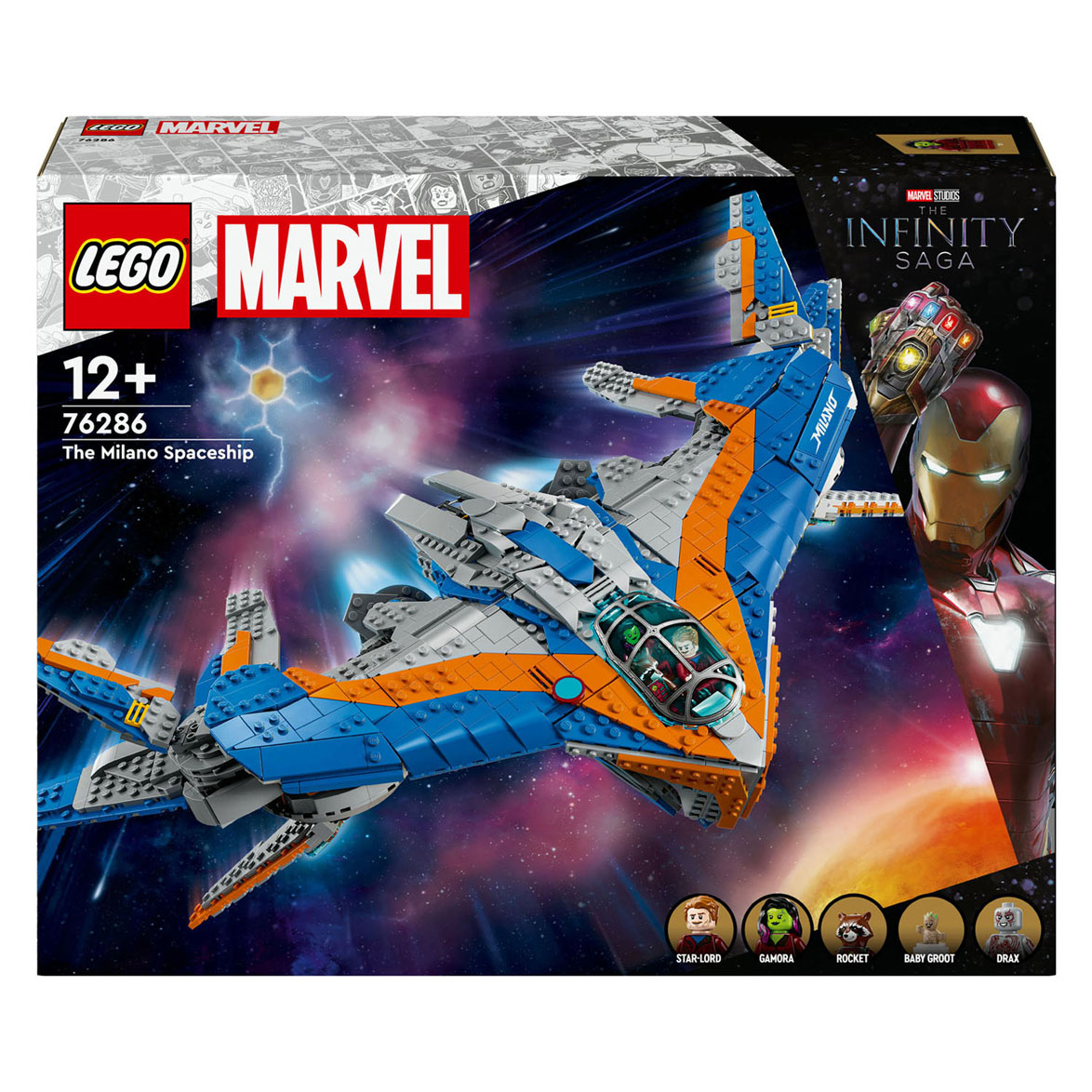 LEGO Super Heroes 76286 Les Gardiens de la Galaxie : Le Milan