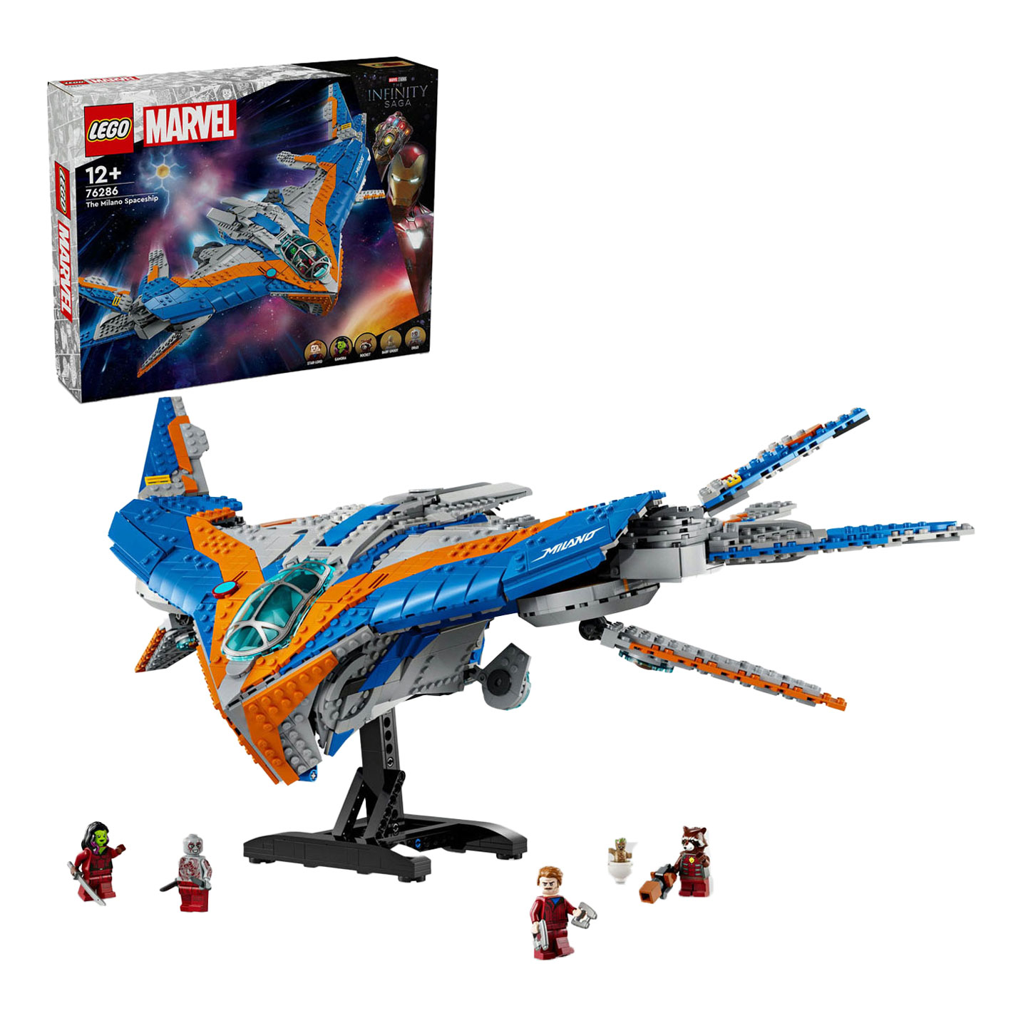 LEGO Super Heroes 76286 Les Gardiens de la Galaxie : Le Milan