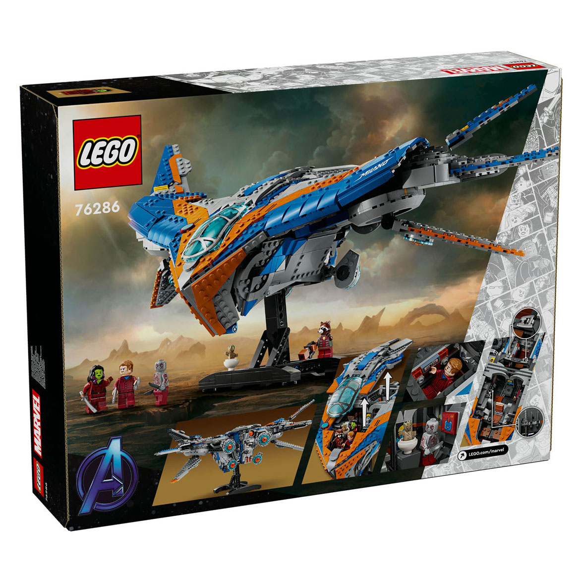 LEGO Super Heroes 76286 Les Gardiens de la Galaxie : Le Milan