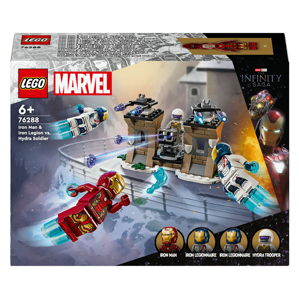 LEGO Super Heroes 76288 Iron Man & Iron Legion vs. Hydra Soldaat