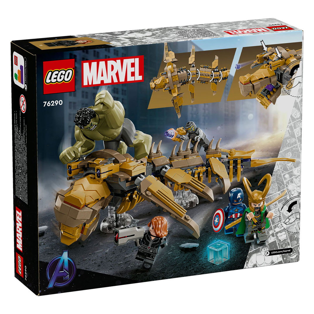 LEGO Super Heroes 76290 Les Avengers contre. Le Léviathan