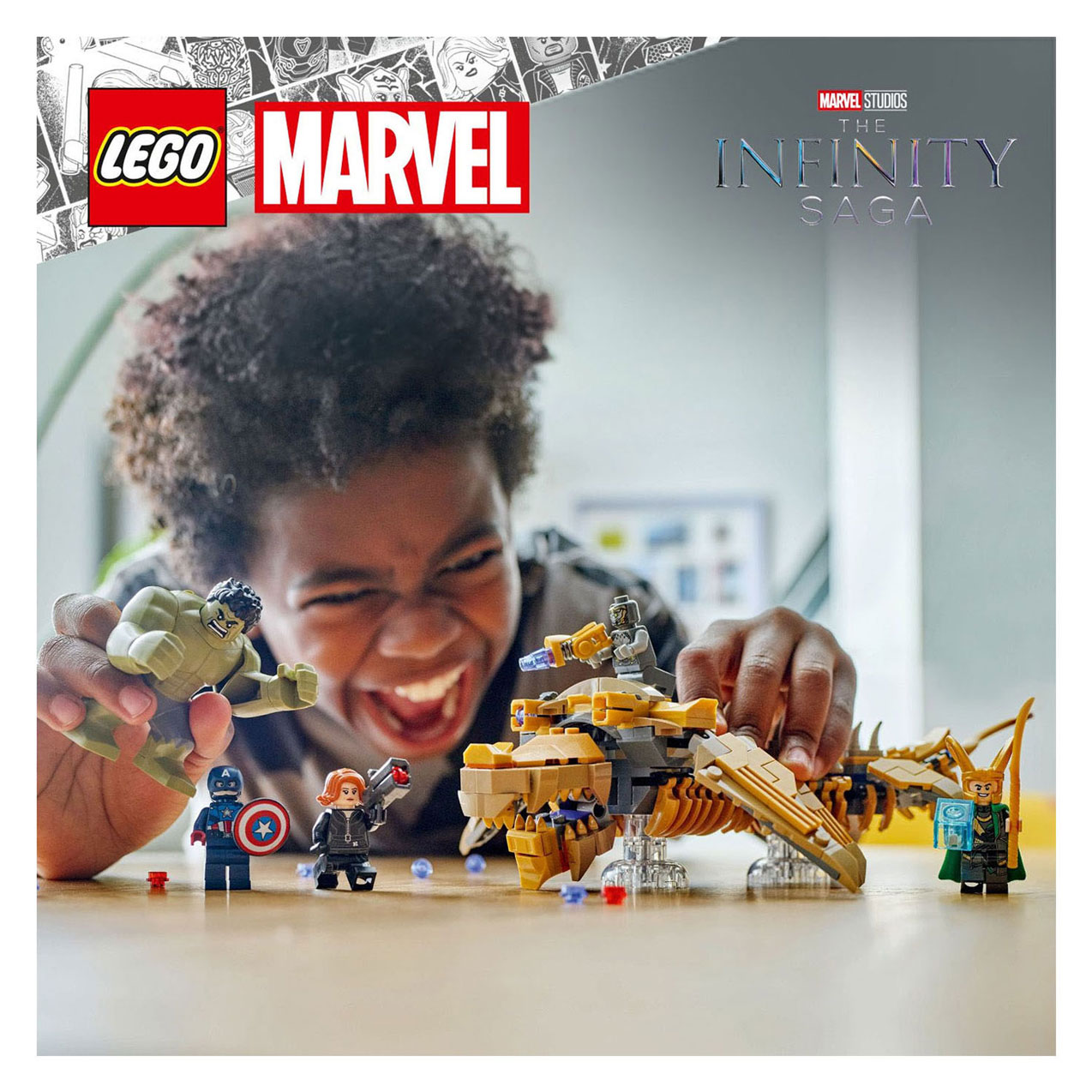 LEGO Super Heroes 76290 Les Avengers contre. Le Léviathan