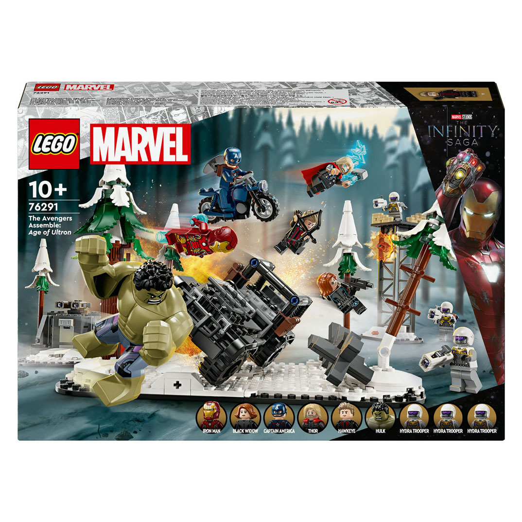 LEGO Super Heroes 76291 L'assemblage des Avengers : L'ère d'Ultron