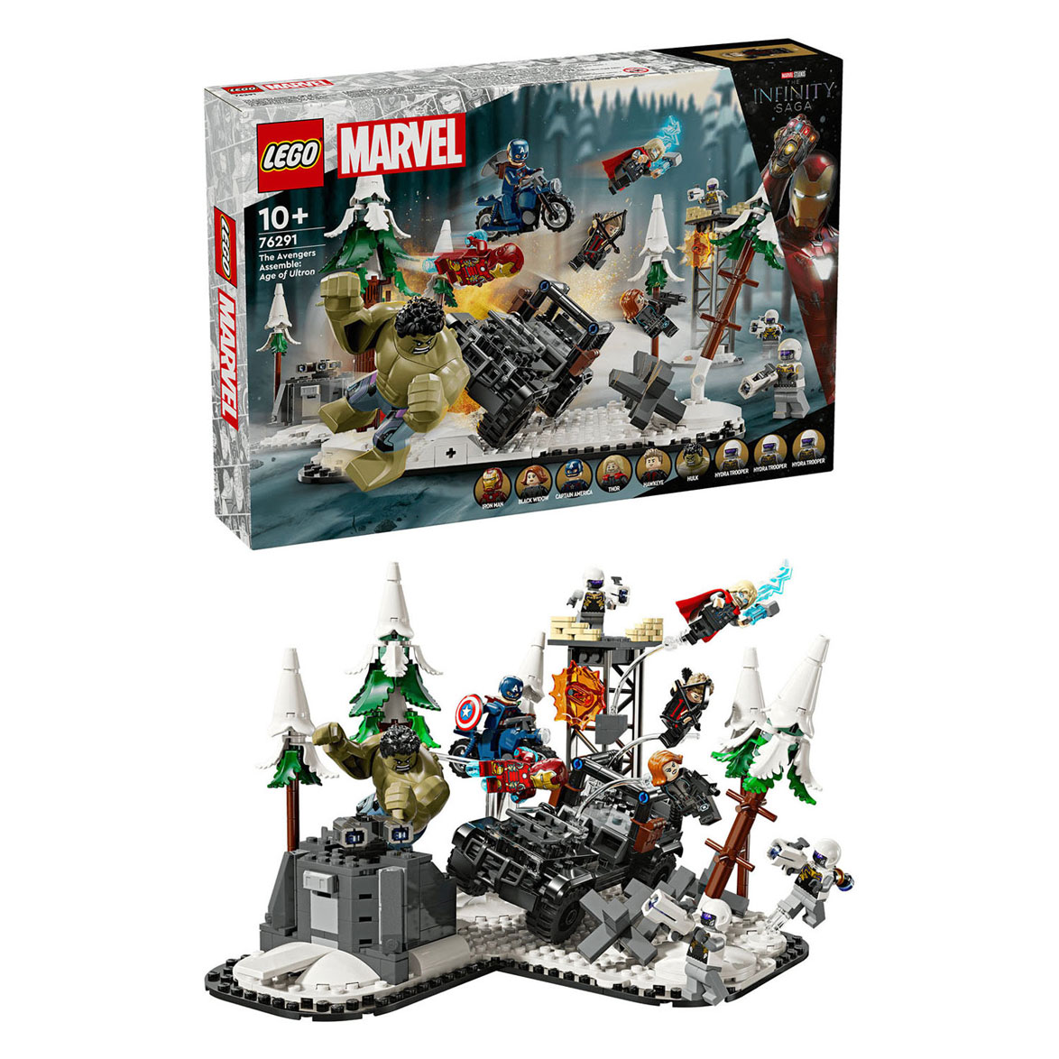 LEGO Super Heroes 76291 L'assemblage des Avengers : L'ère d'Ultron