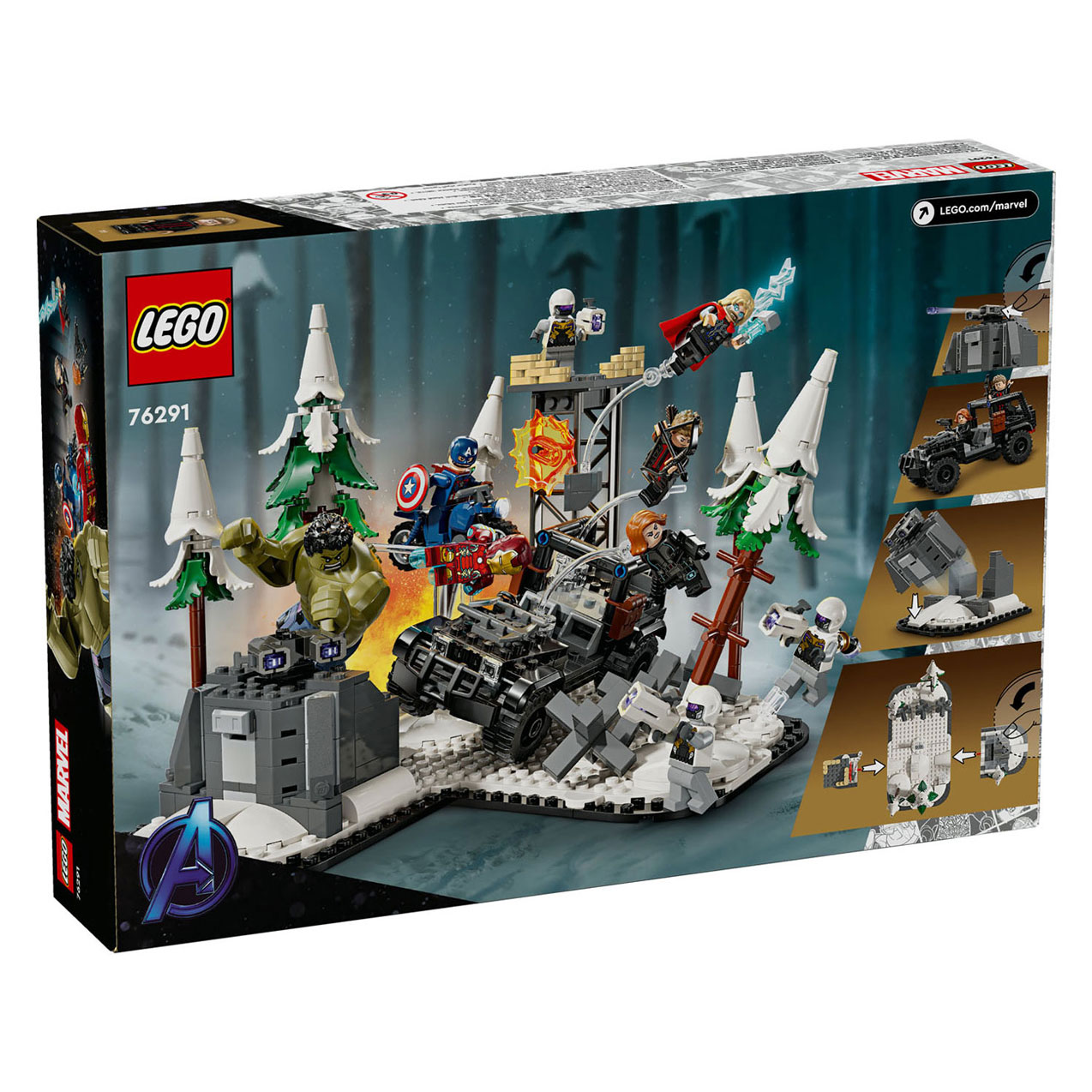 LEGO Super Heroes 76291 L'assemblage des Avengers : L'ère d'Ultron