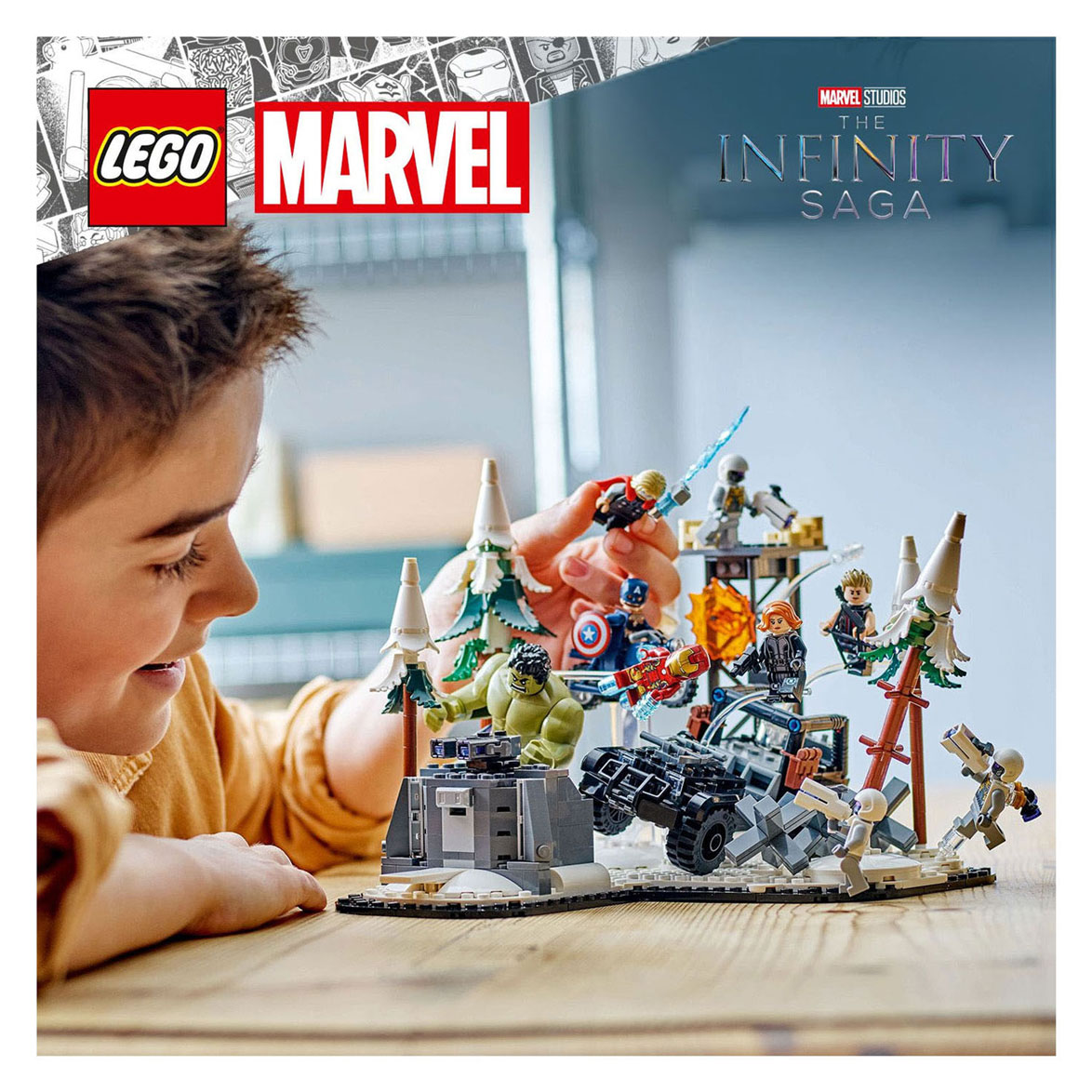 LEGO Super Heroes 76291 L'assemblage des Avengers : L'ère d'Ultron