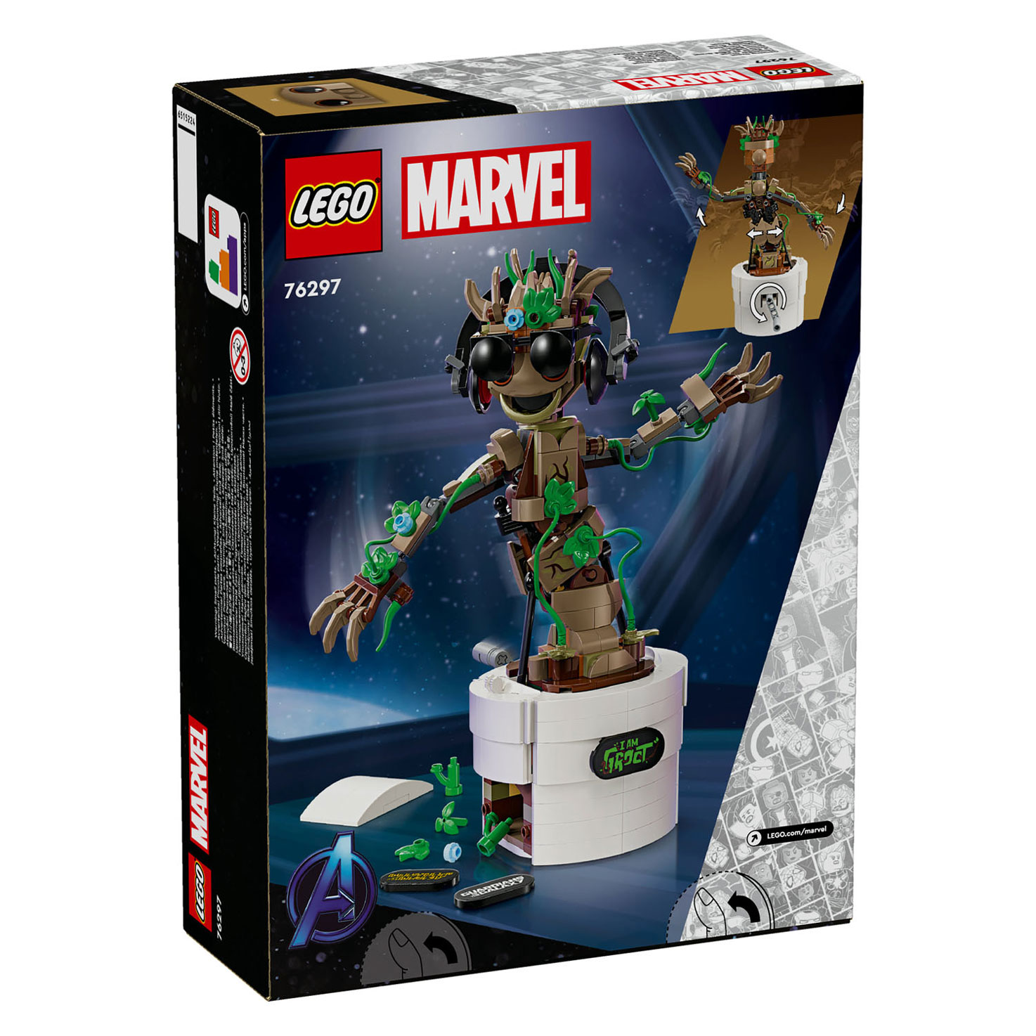 LEGO Super Heroes 76297 Tanzender Groot