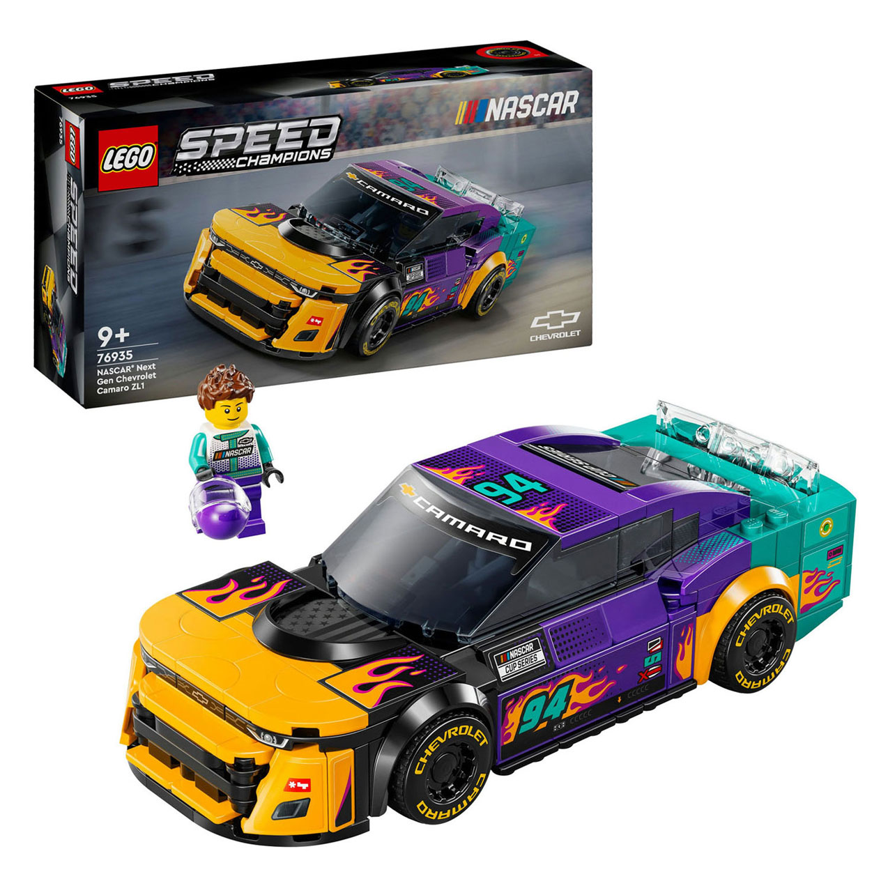 LEGO Speed Champions 76935 Nascar Next Gen Chevrolet Camaro Zl1