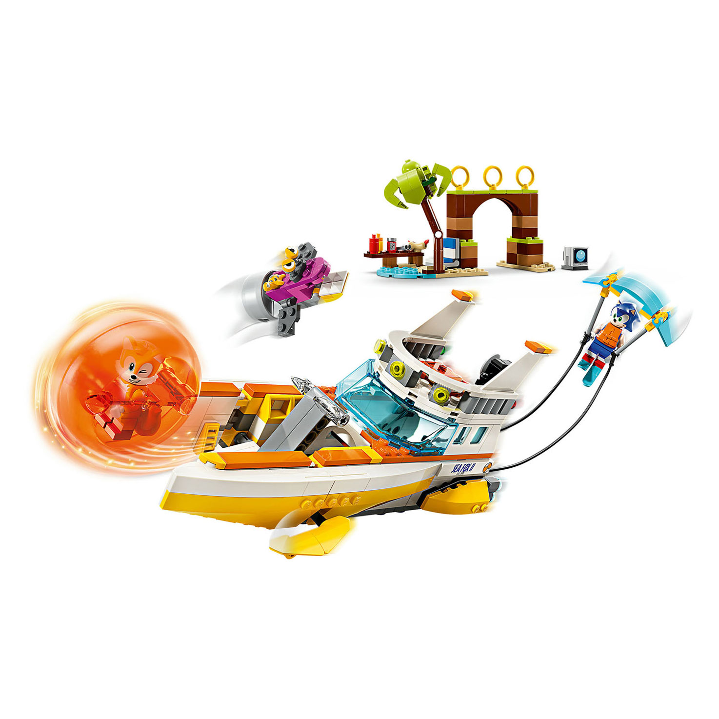 LEGO Sonic 76997 Tails' Abenteuerboot