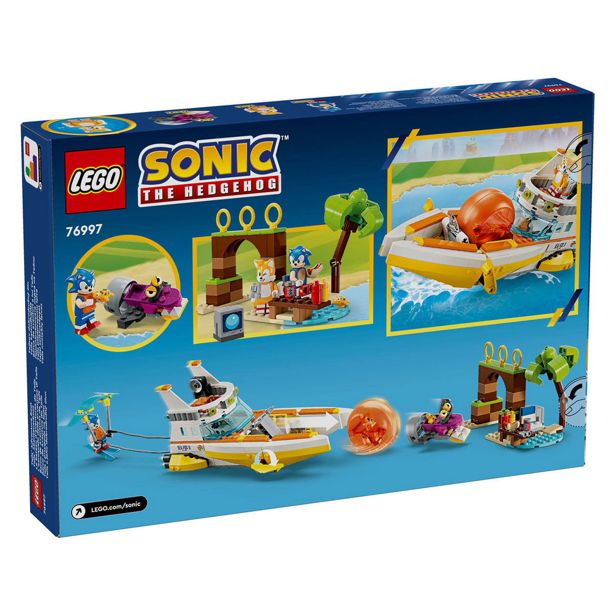 LEGO Sonic 76997 Tails' Abenteuerboot