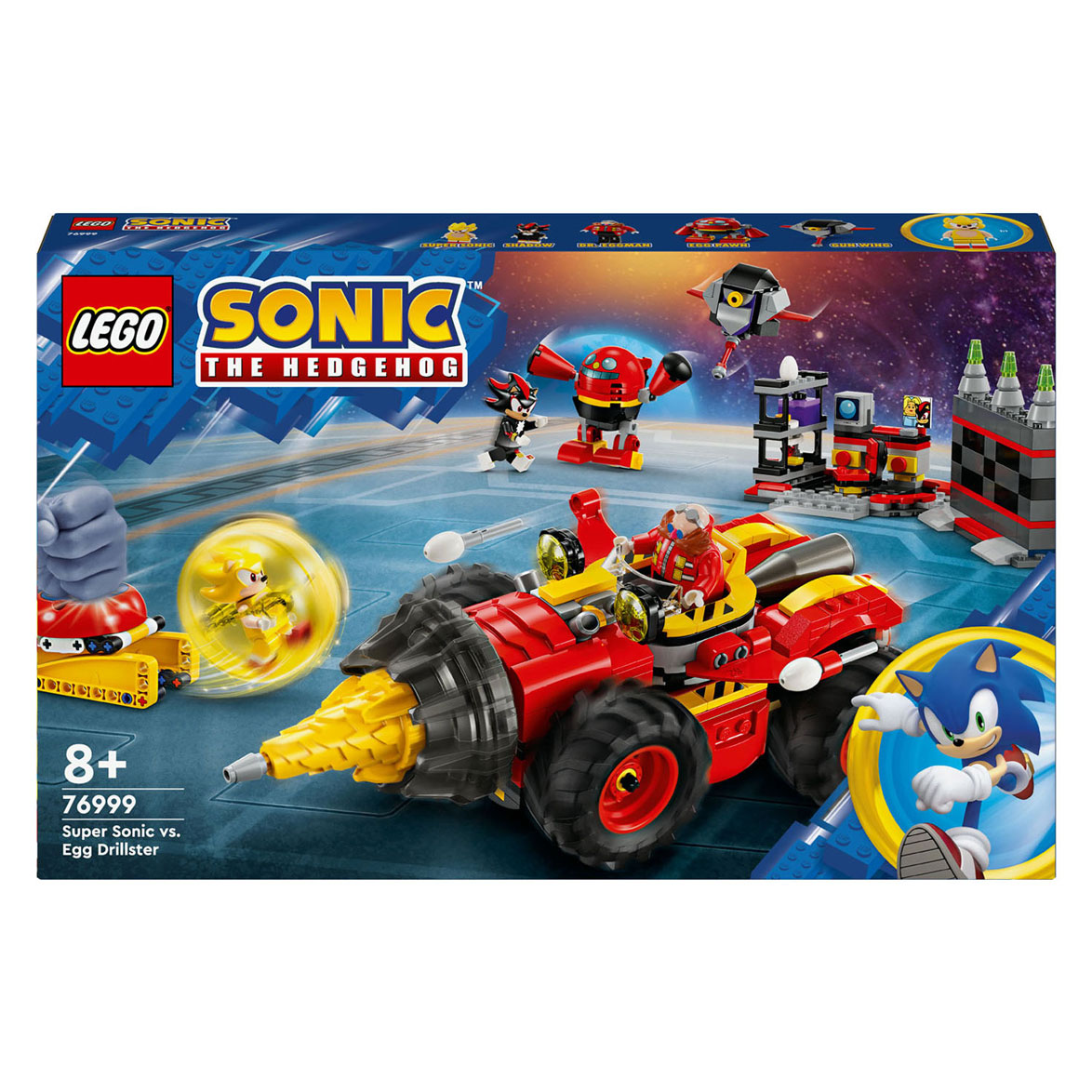 LEGO Sonic 76999 Super Sonic Vs. Eierbohrer