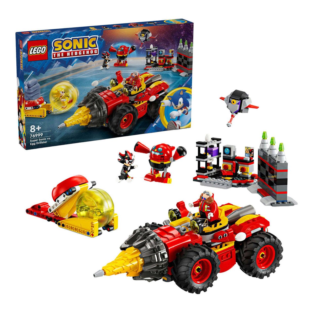 LEGO Sonic 76999 Super Sonic Vs. Eierbohrer