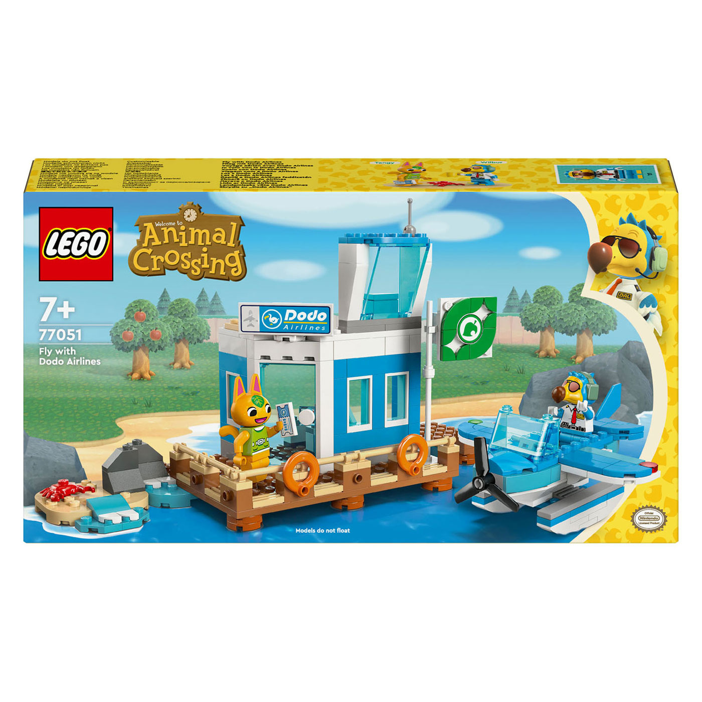 LEGO Animal Crossing 77051 Fliegen Sie mit Dodo Airlines