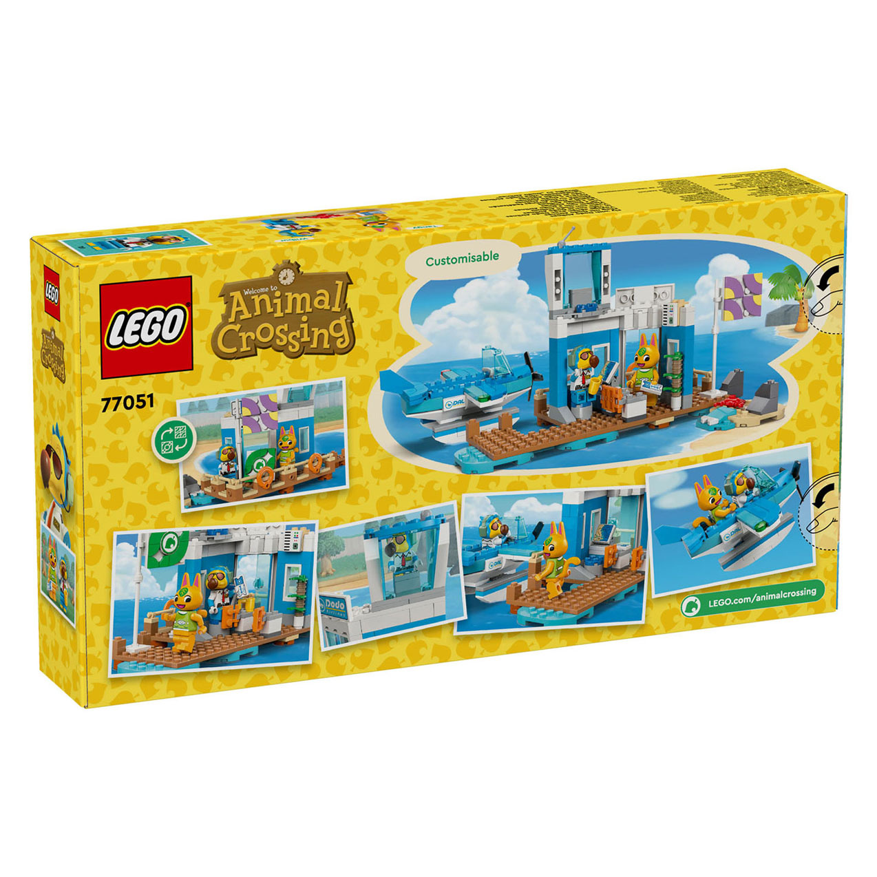 LEGO Animal Crossing 77051 Fliegen Sie mit Dodo Airlines