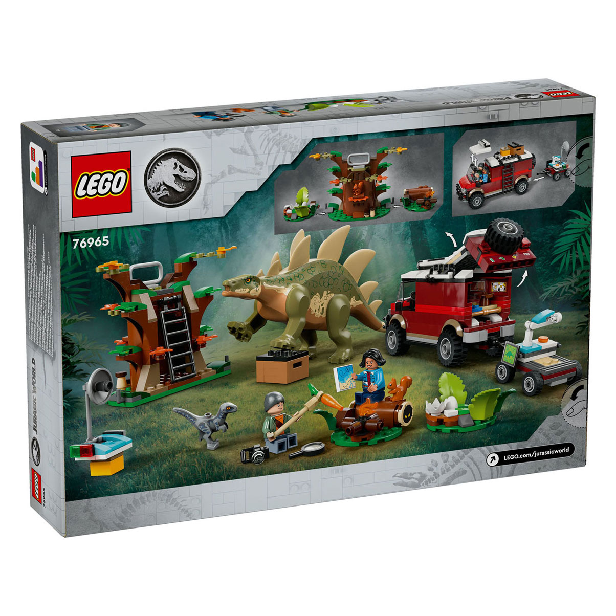 LEGO Jurassic World 76965 Dinosaurusmissies: Stegosaurus Ontdekking