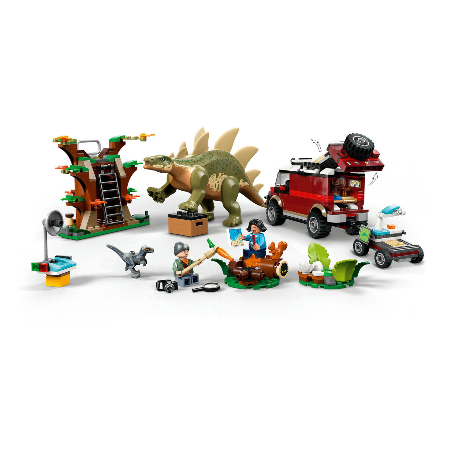 LEGO Jurassic World 76965 Dinosaurusmissies: Stegosaurus Ontdekking