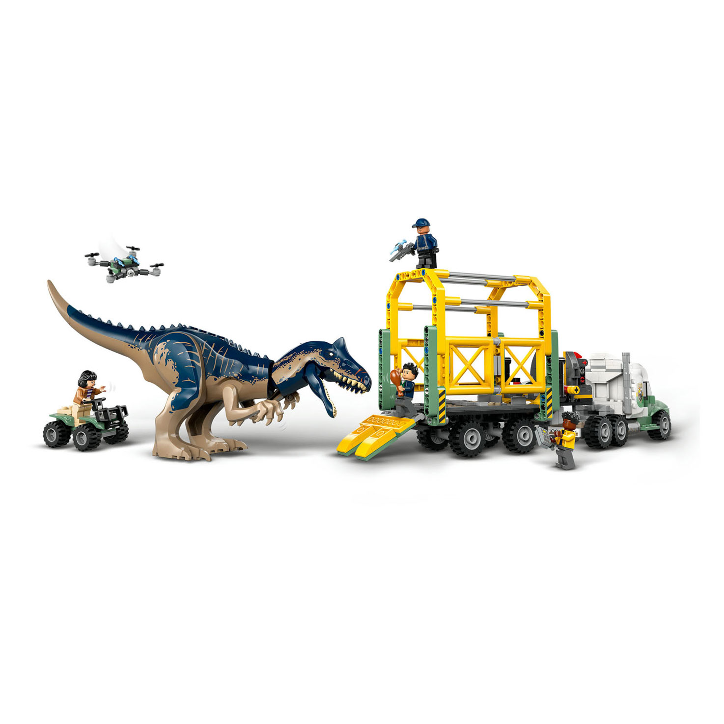 LEGO Jurassic World 76966 Dinosaurusmissies: Allosaurus Transporttruck