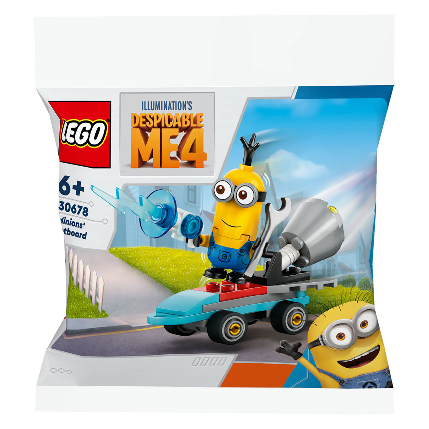 LEGO „Ich – Despicable Me“ 30678 Minion auf Raketen-Skateboard