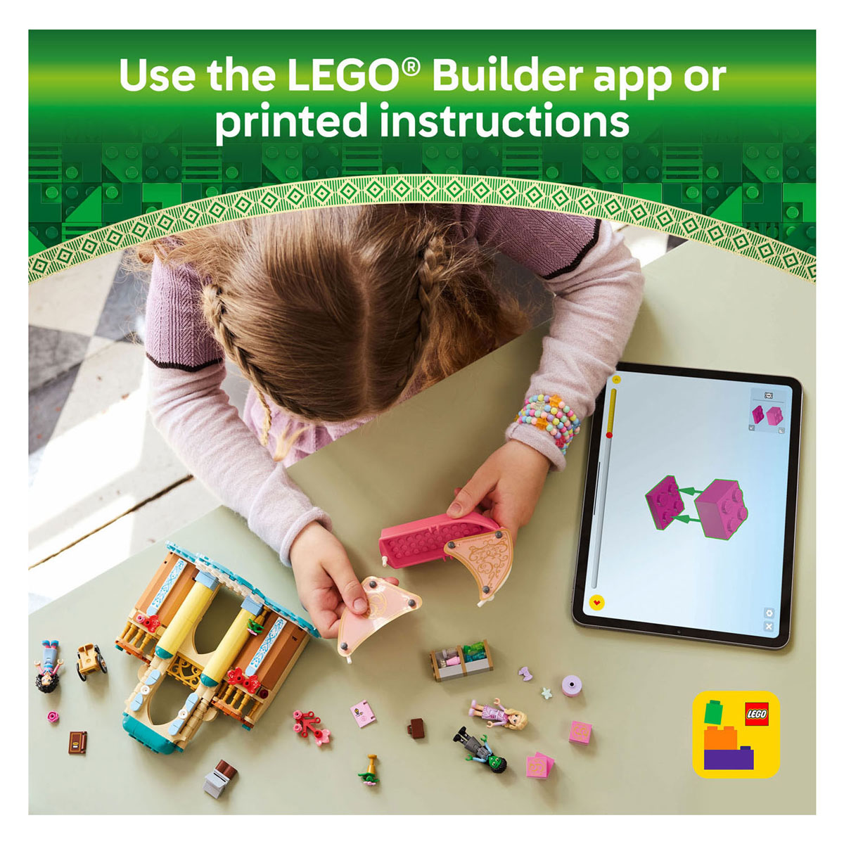LEGO Wicked 75681 Glinda, Elphaba en Nessarose op Shiz University