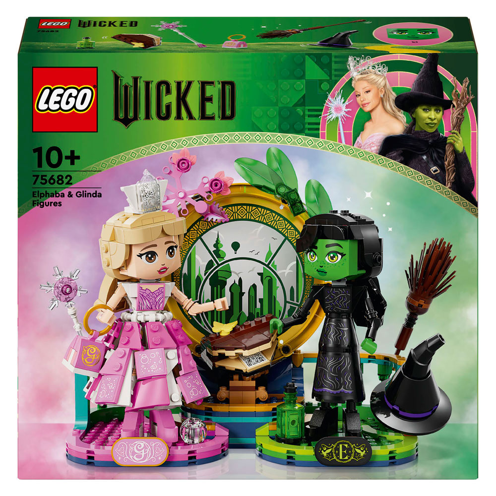 LEGO Wicked 75682 Elphaba en Glinda Figuren