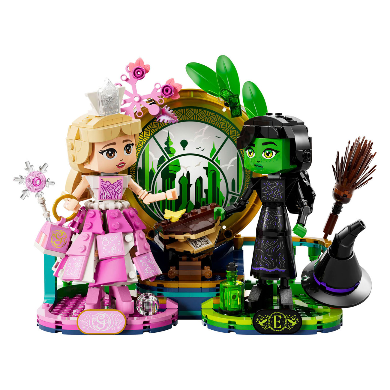 LEGO Wicked 75682 Elphaba en Glinda Figuren