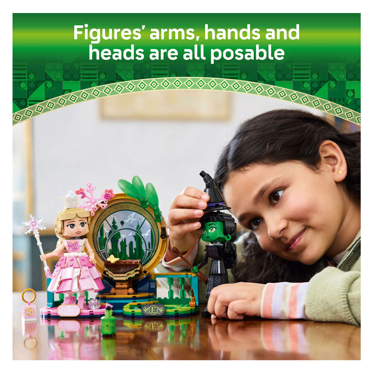 LEGO Wicked 75682 Elphaba en Glinda Figuren