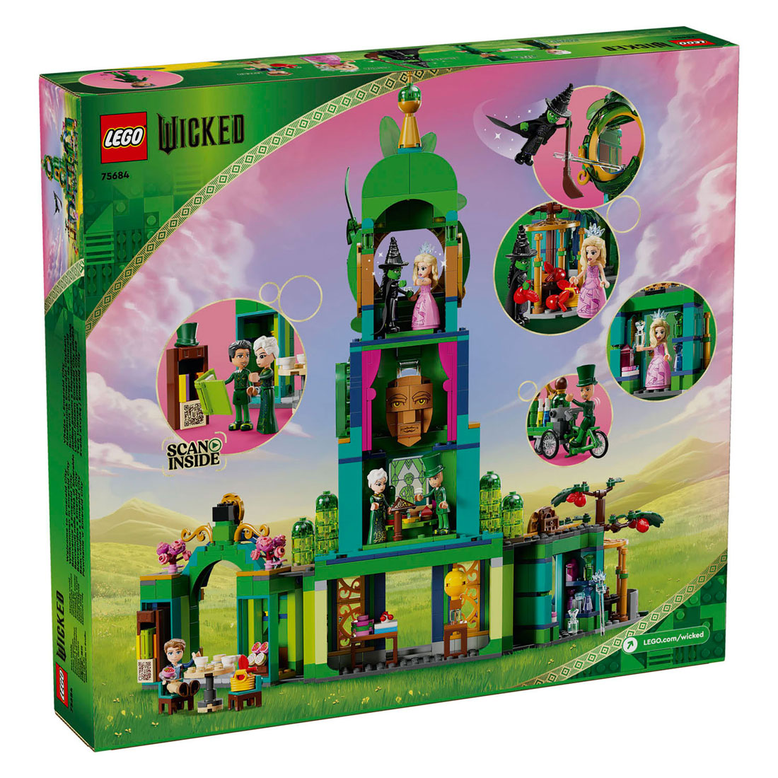 LEGO Wicked 75684 Welkom in Emerald City
